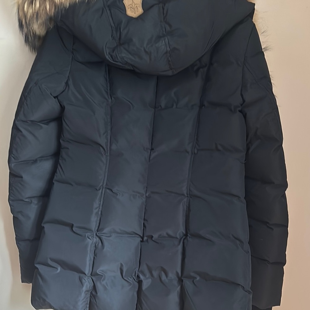 Mackage Women's Black Fur-Trimmed Jacket - Picture 11 of 14